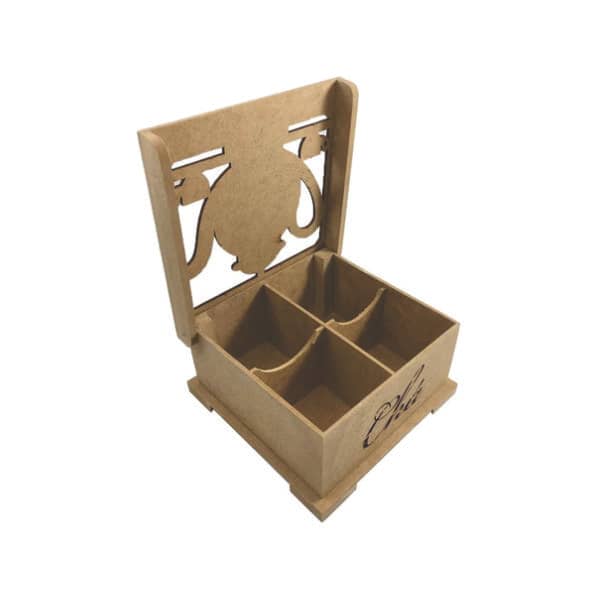 Porta Chá MDF Personalizado