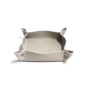 Porta Clips MDF Revestido em Couro Sintético