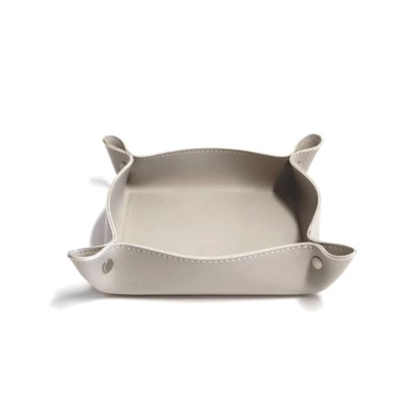 Porta Clips MDF Revestido em Couro Sintético