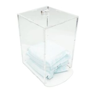 Porta-Absorvente em Acrilico Transparente