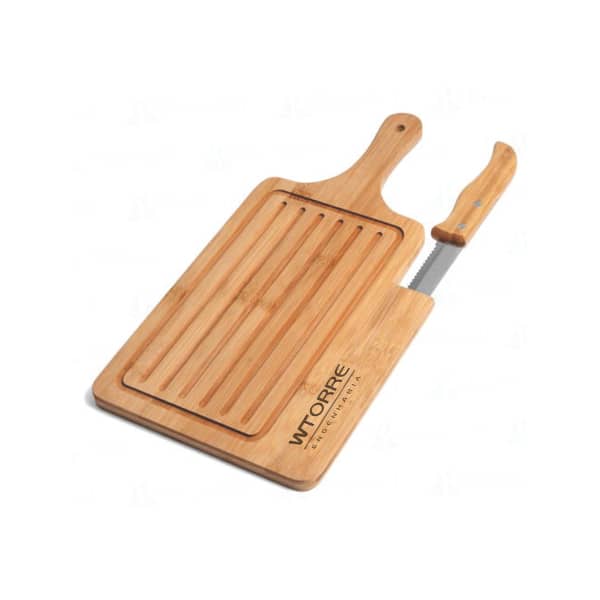 Tábua para Churrasco com Faca Personalizada